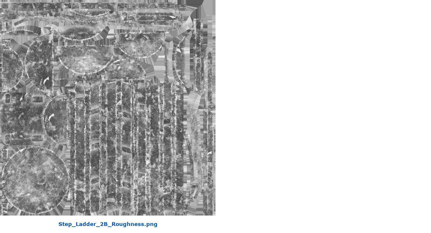 Step Ladder 2B Low-poly 3D model_12