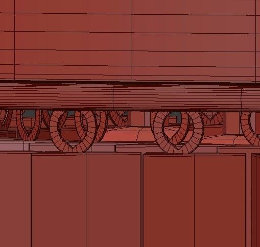 ODEON Clear Glass Flor Lamp SMOKE 3D model_4