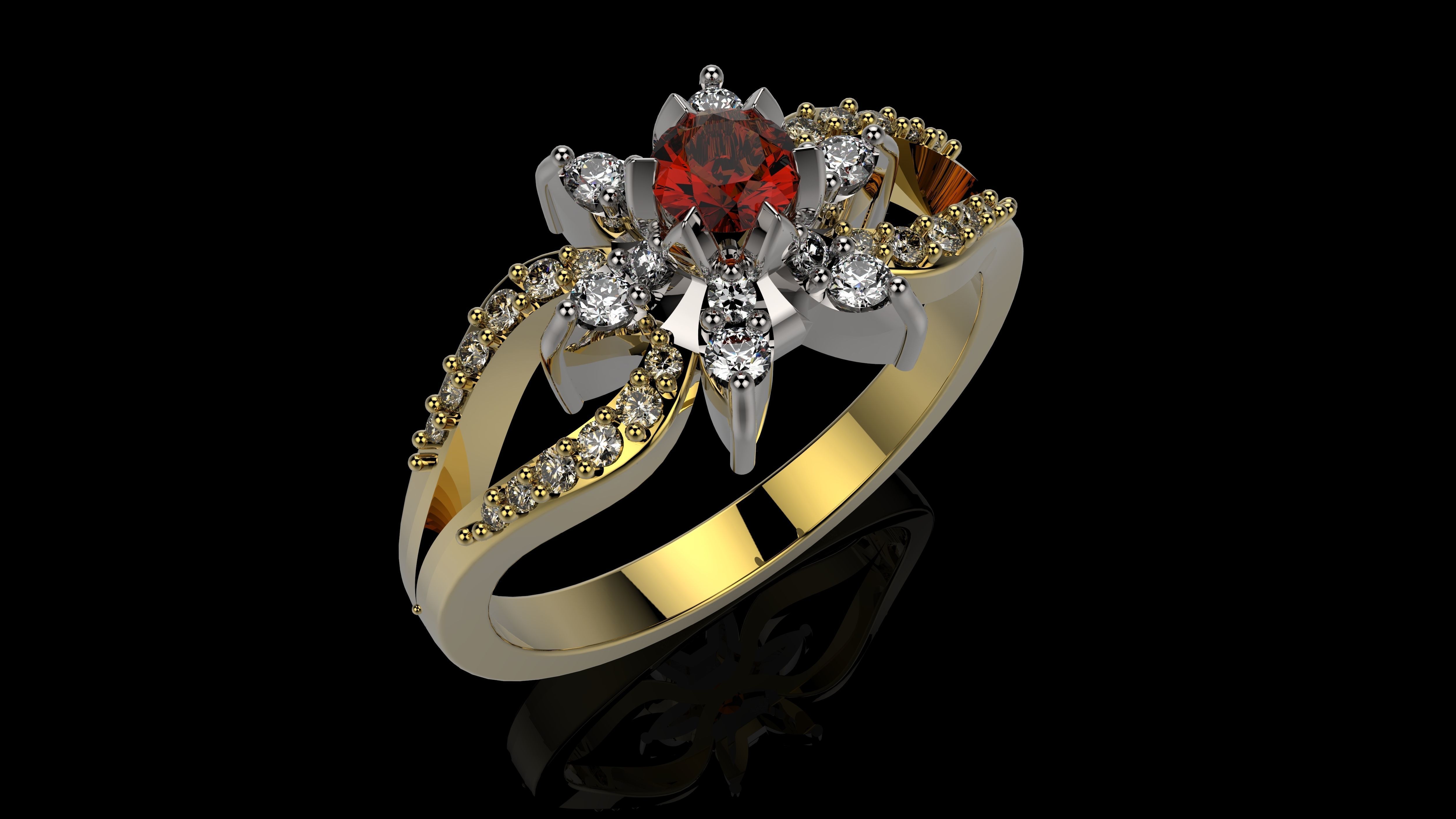 M RINGS N22 3D print model_1