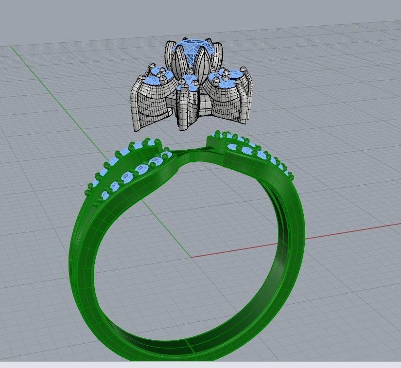 M RINGS N22 3D print model_10