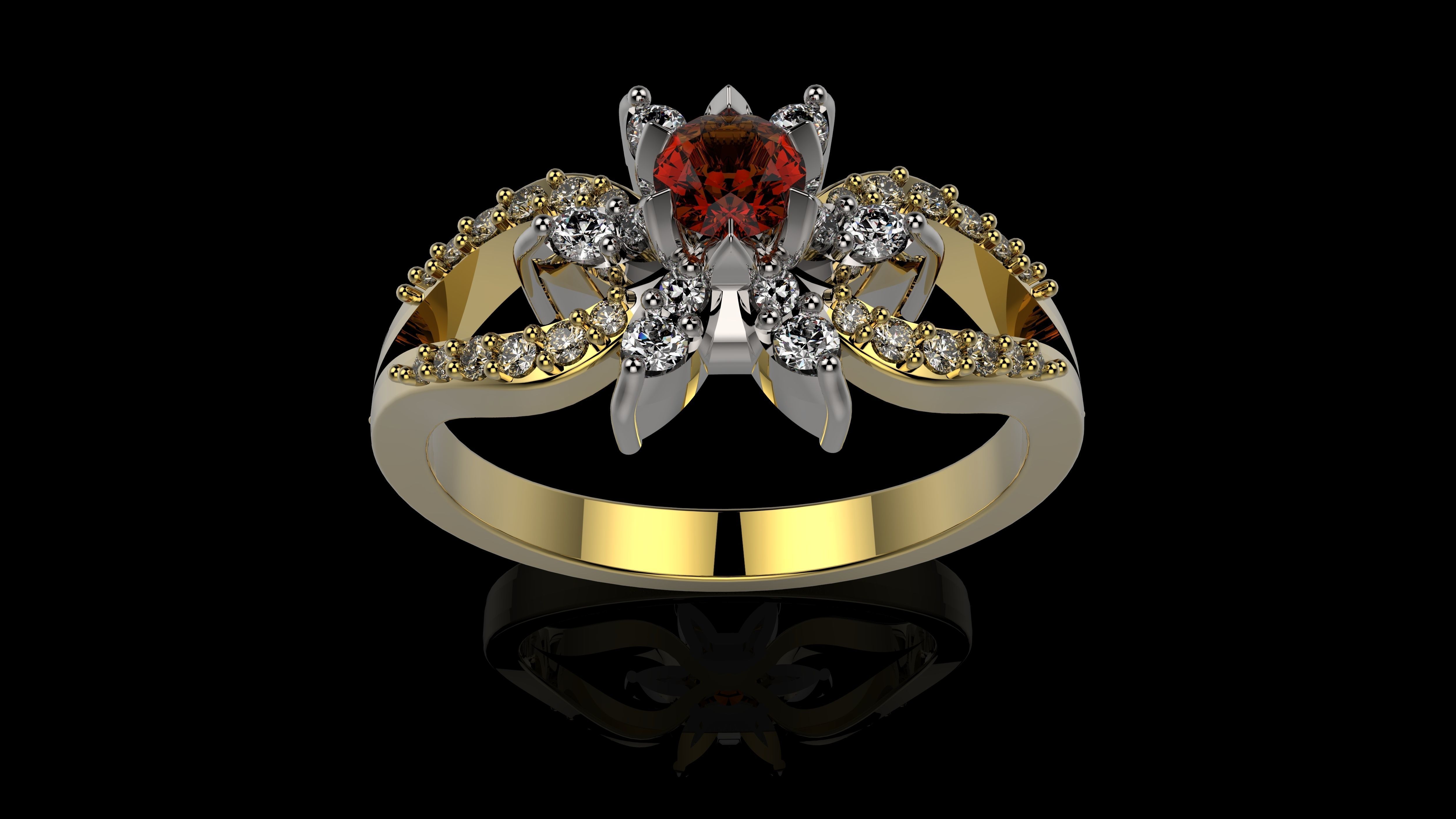 M RINGS N22 3D print model_2