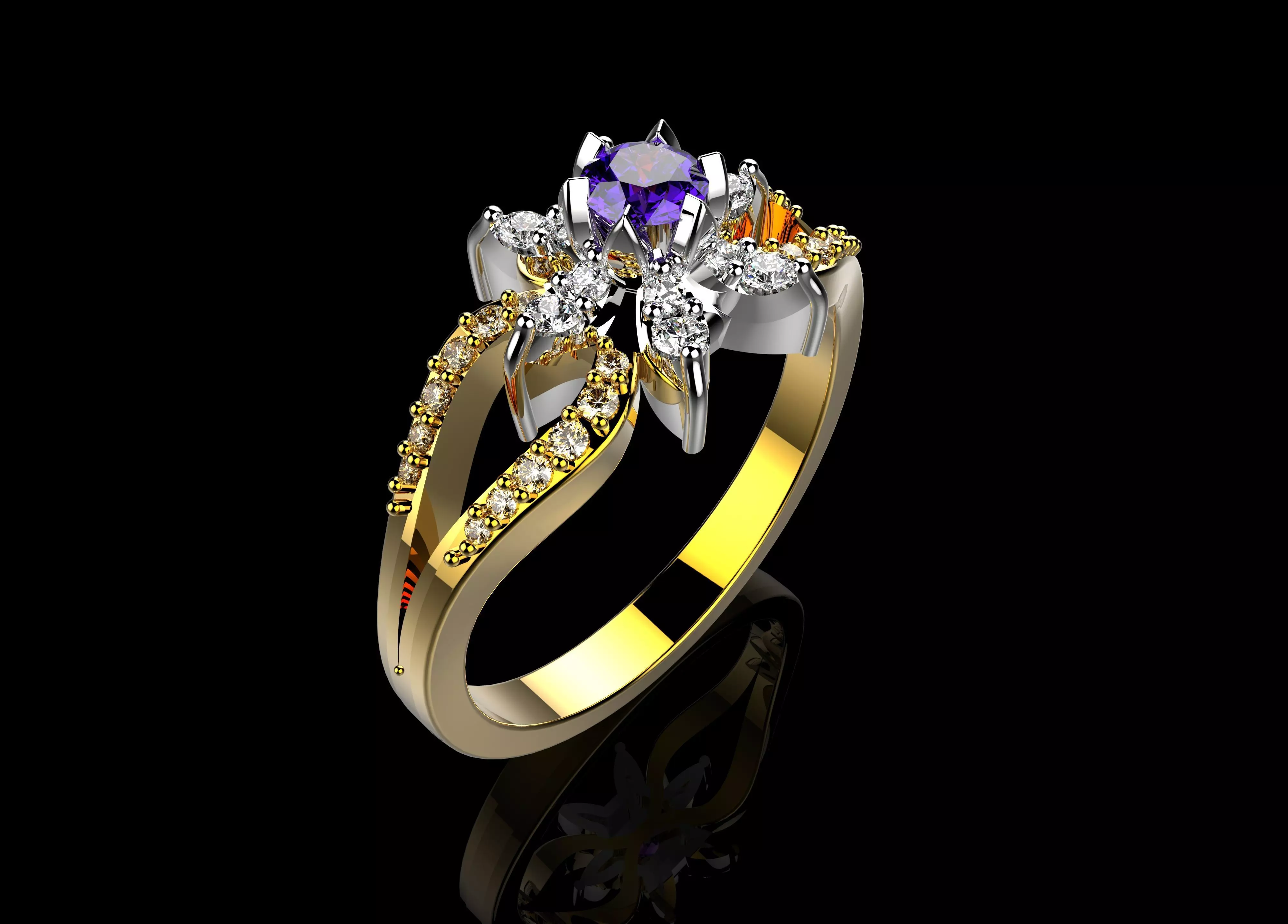 M RINGS N22 3D print model_0