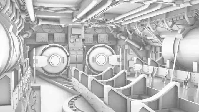 Submarine Interior