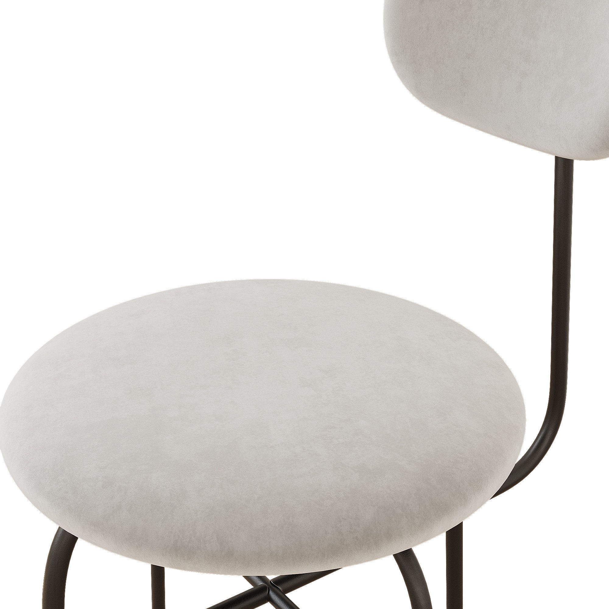 Afteroom Dining Chair Low-poly 3D model_7