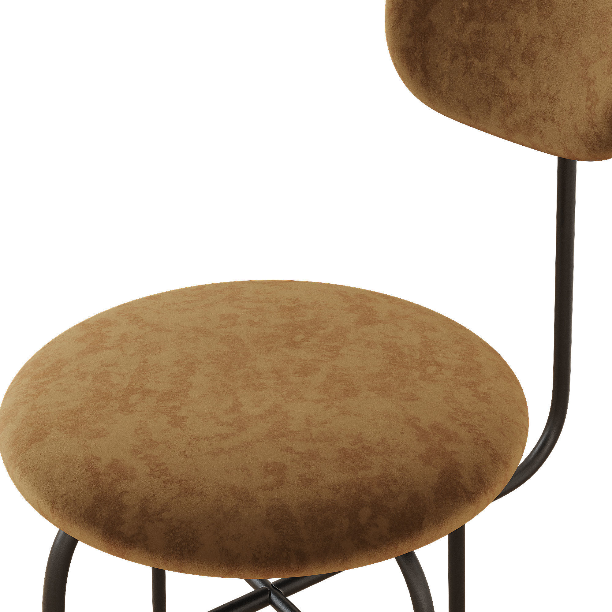 Afteroom Dining Chair Low-poly 3D model_6