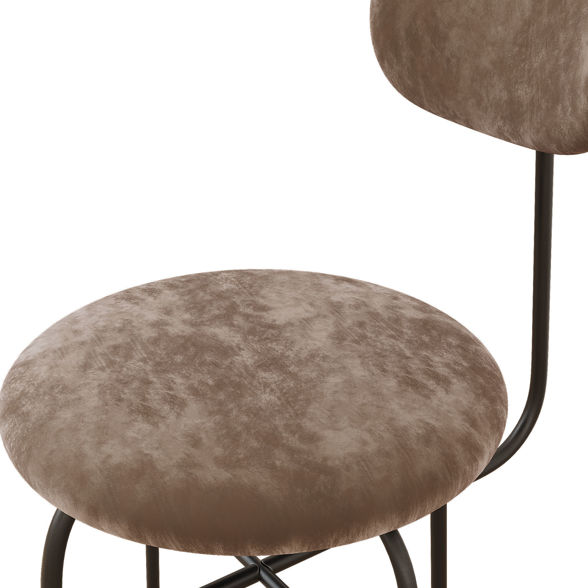 Afteroom Dining Chair Low-poly 3D model_5
