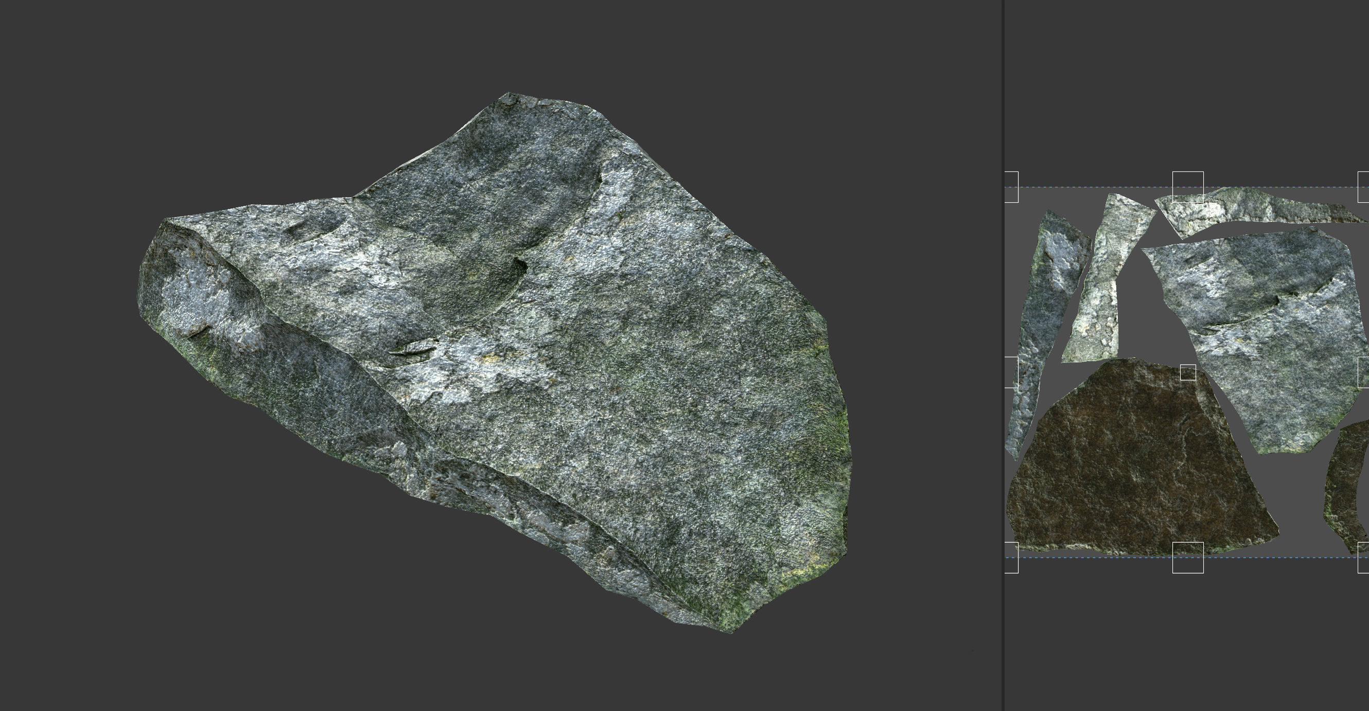Stone 06 Set 01 PBR Low-poly 3D model_25