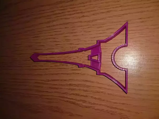 cutting dough eiffel tower 3D print model