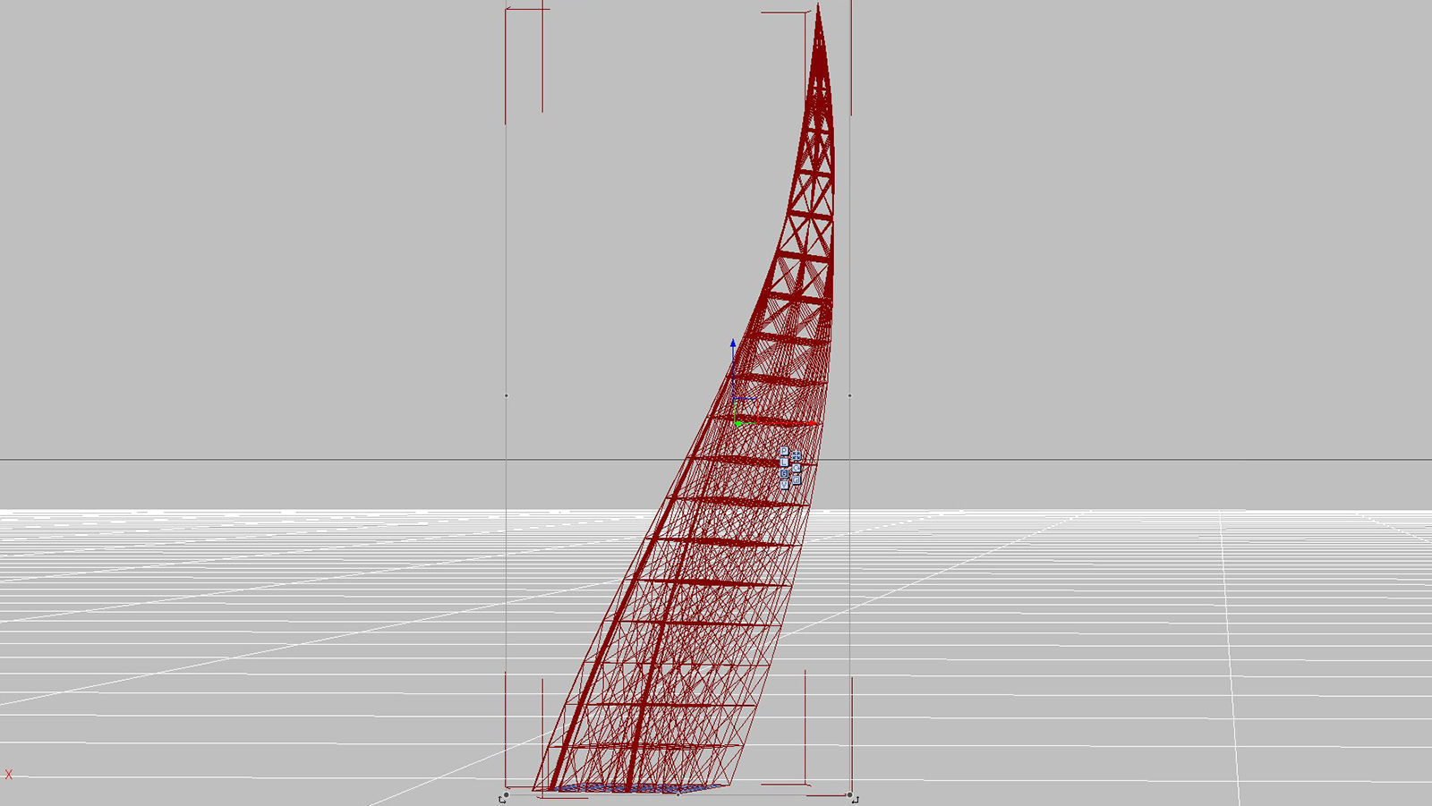 Blade tower 3D model_6