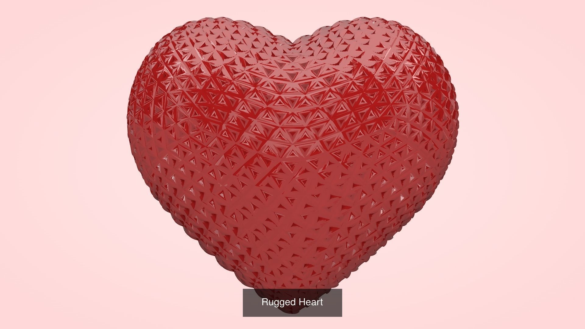 Series of Hearts 3D Model Collection_18