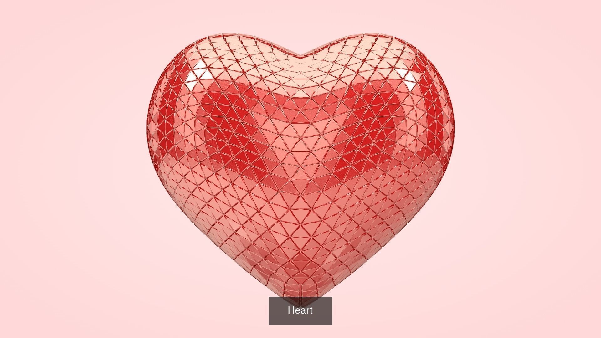 Series of Hearts 3D Model Collection_6