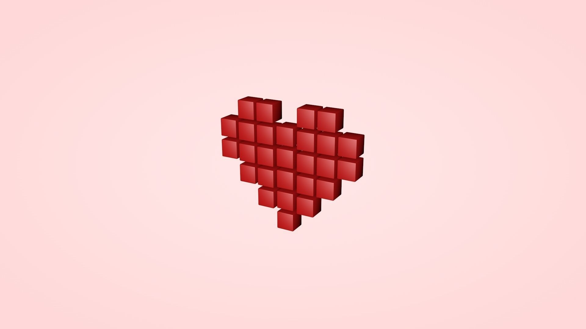 Series of Hearts 3D Model Collection_22