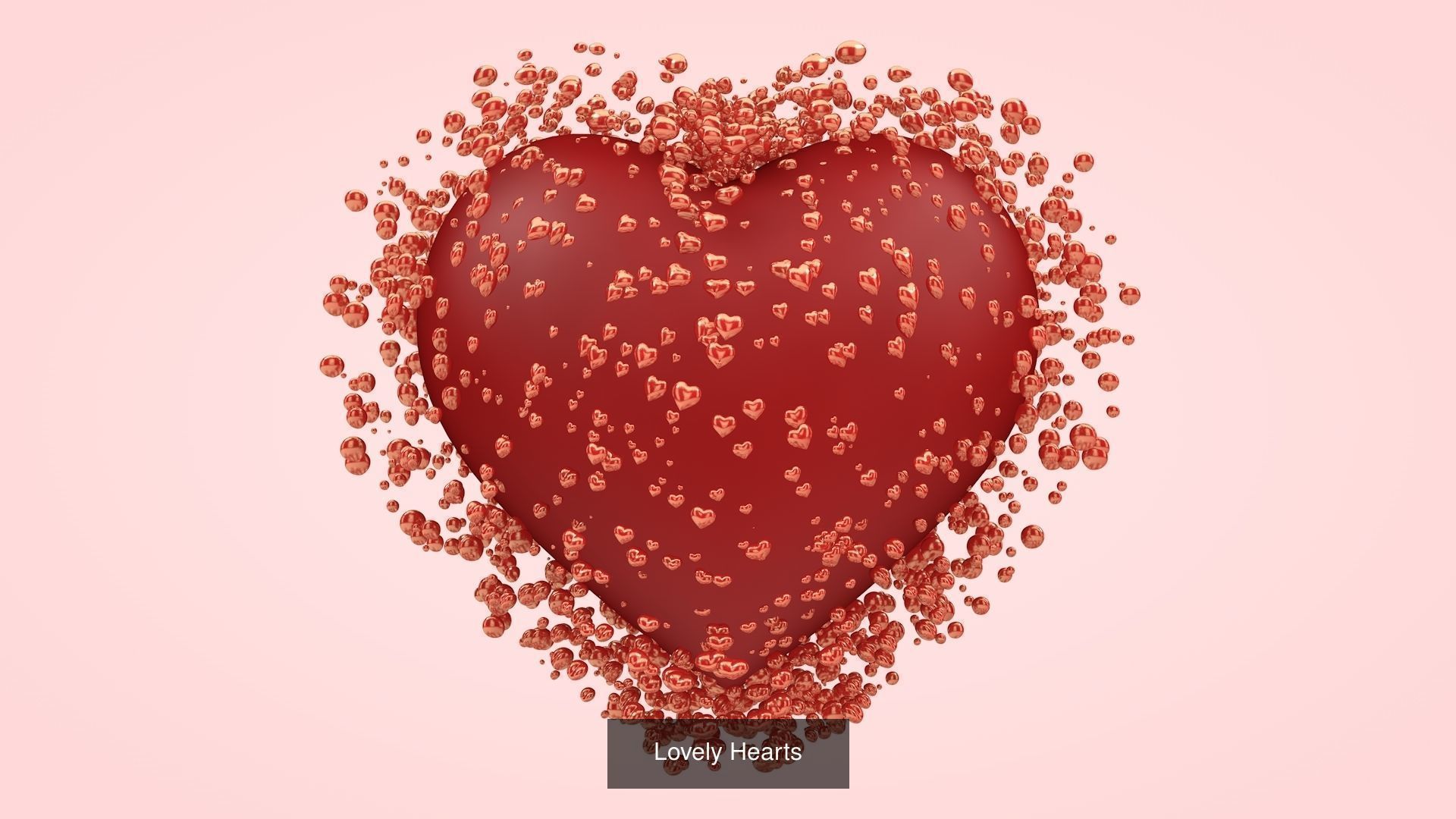 Series of Hearts 3D Model Collection_11