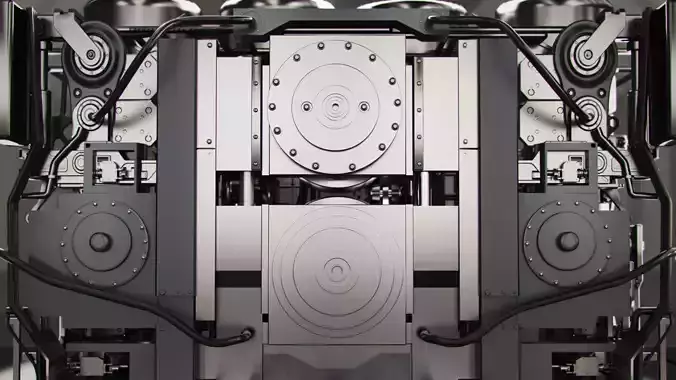 3D model Factory interior