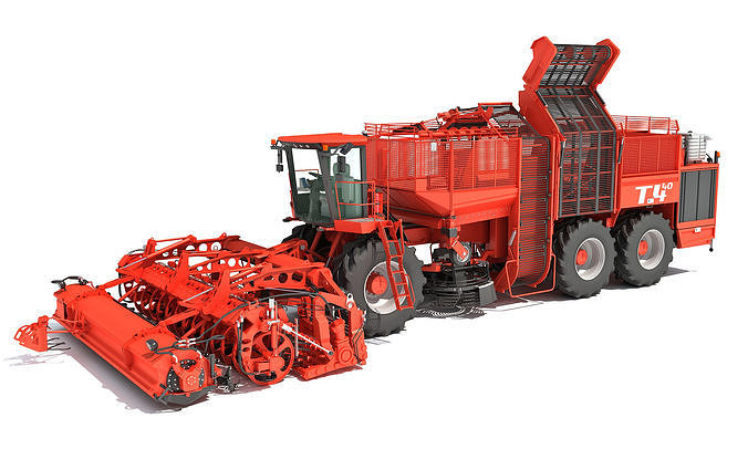 Holmer Potatoes Sugar Beet Harvester 3D model