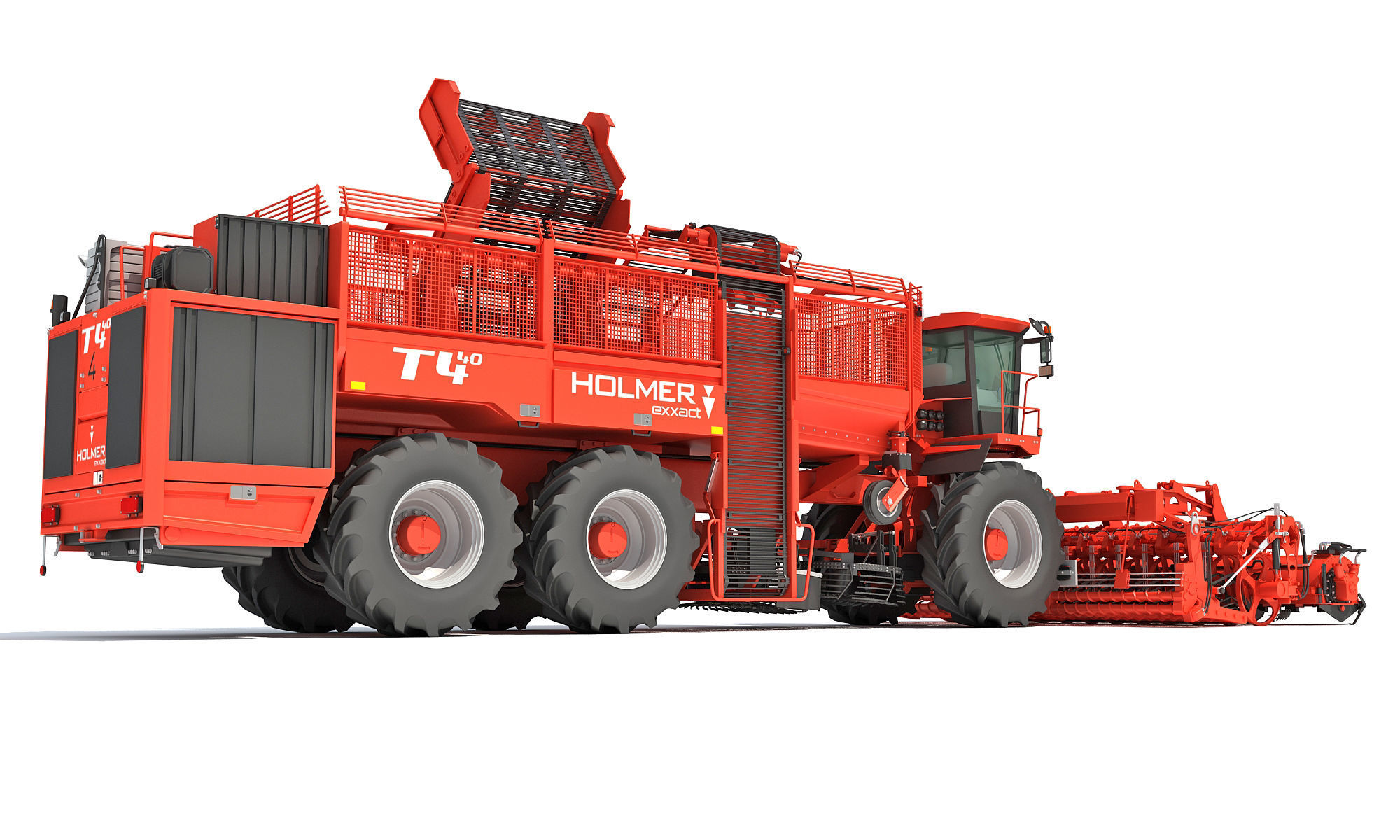 Holmer Potatoes Sugar Beet Harvester 3D model_14