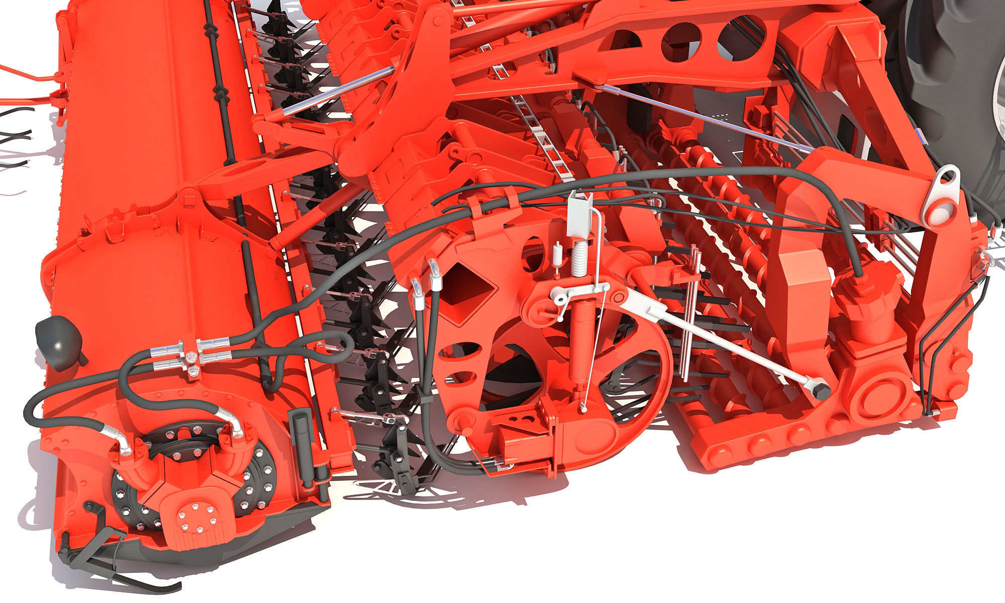 Holmer Potatoes Sugar Beet Harvester 3D model_18