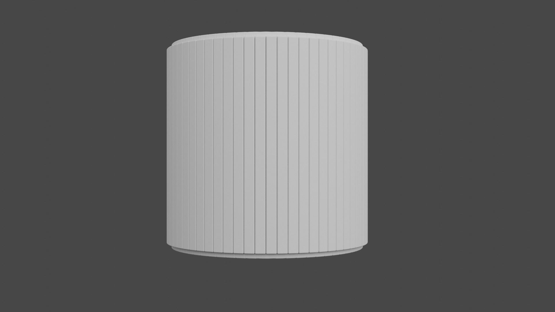 Hardsurface padding Cylinder  Free 3D print model_1