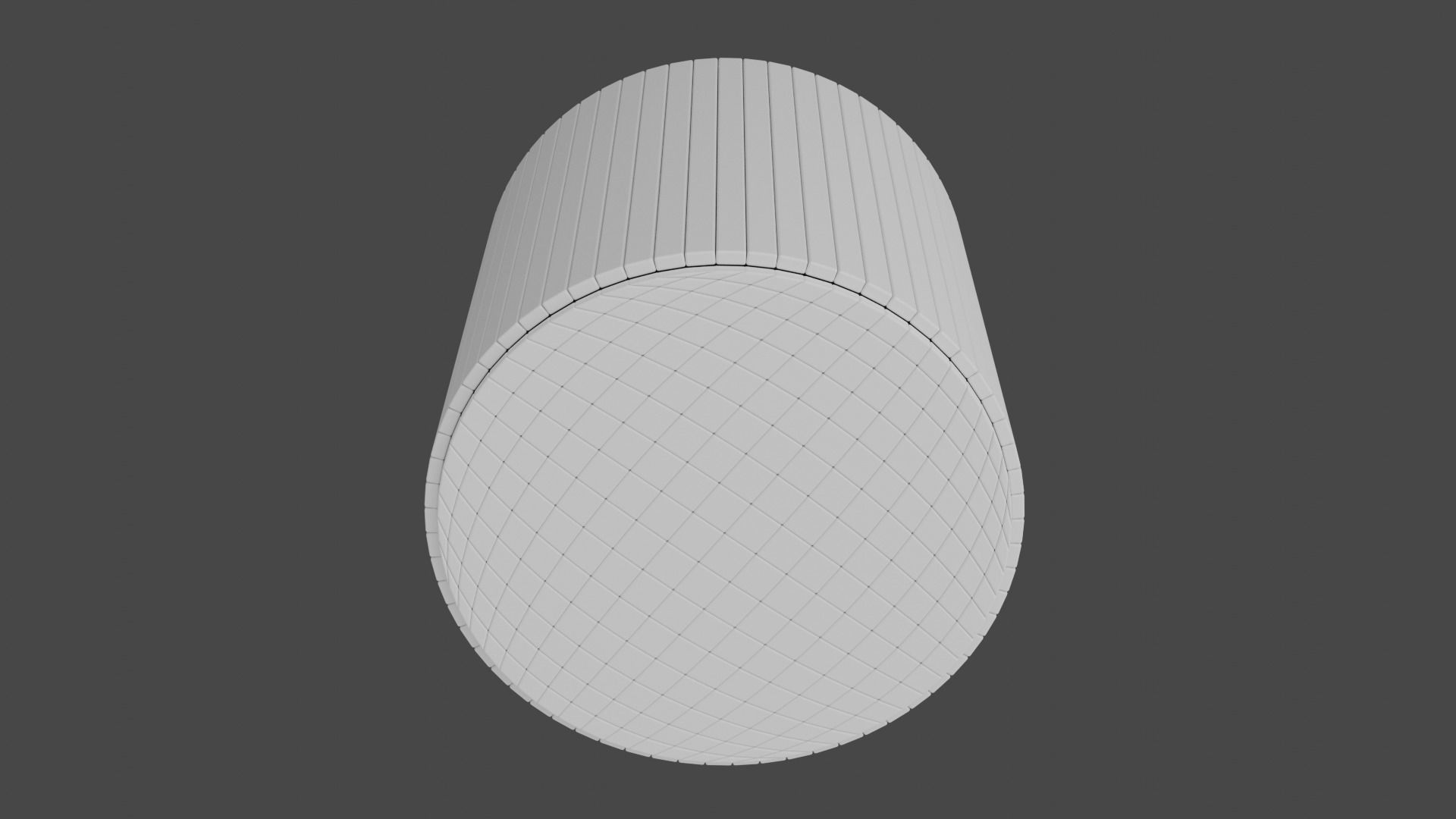 Hardsurface padding Cylinder  Free 3D print model_6