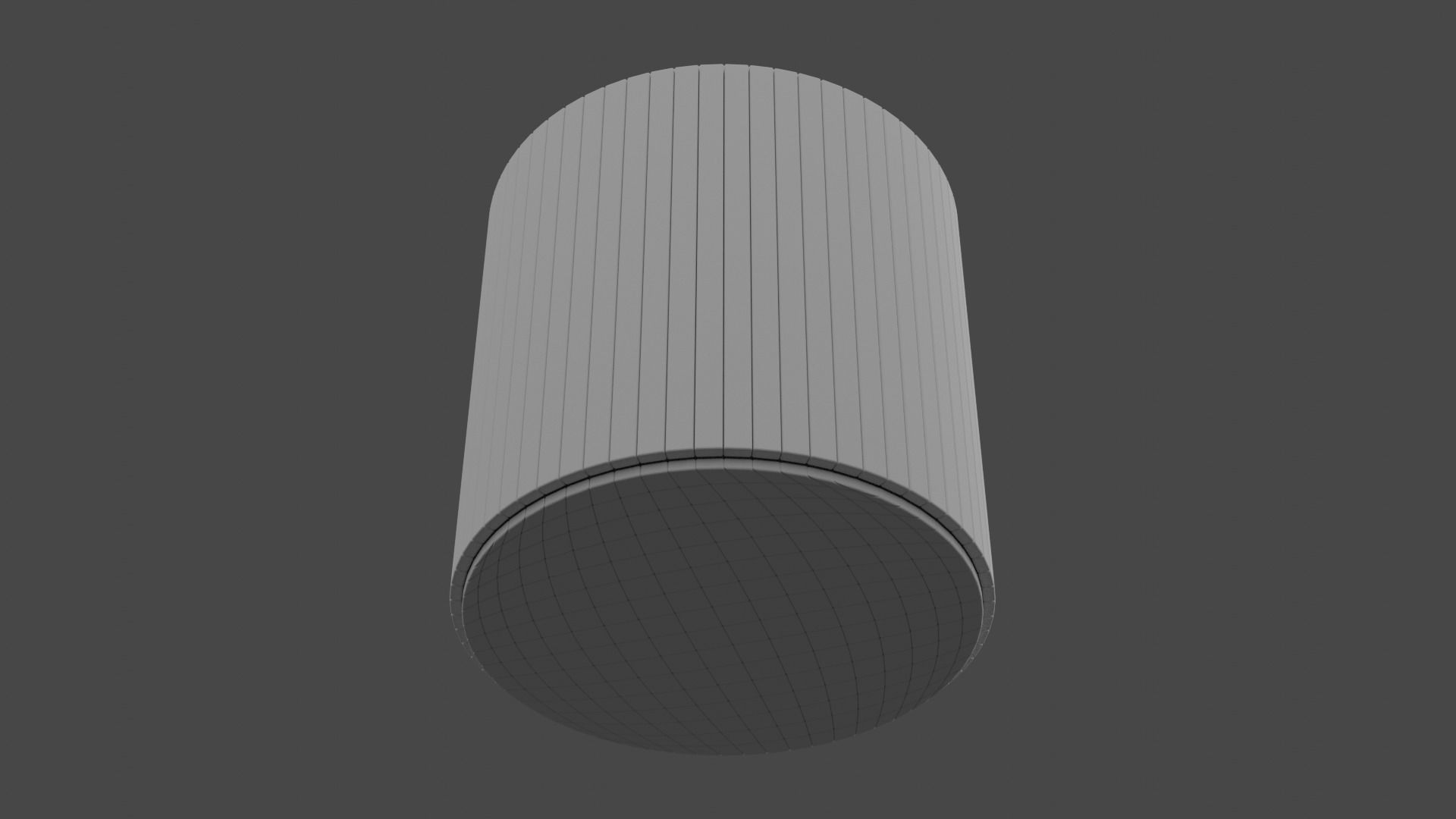 Hardsurface padding Cylinder  Free 3D print model_4