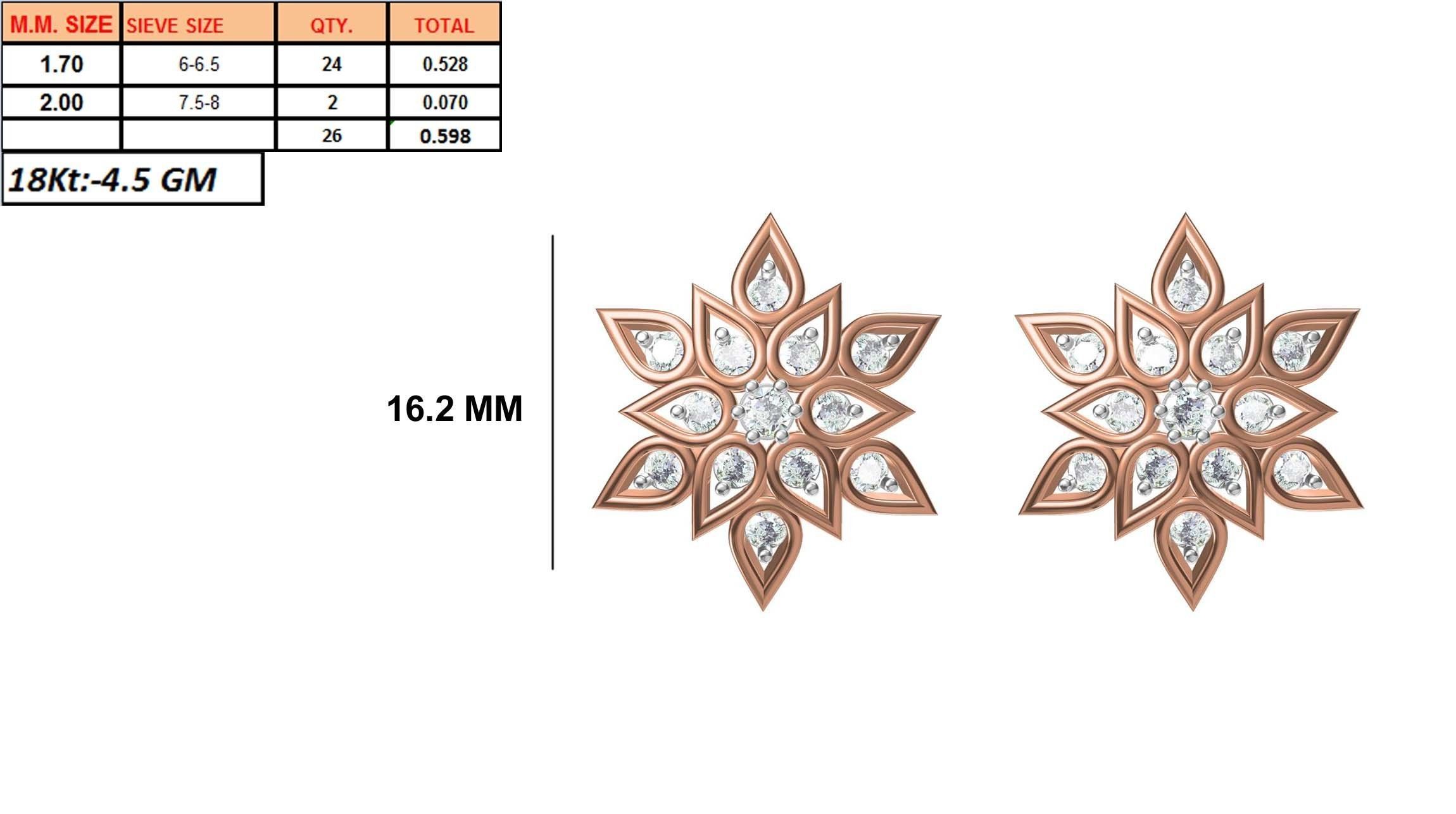 236 Women earrings jcd-Jewelcad detail bulk collection 3D print model_26