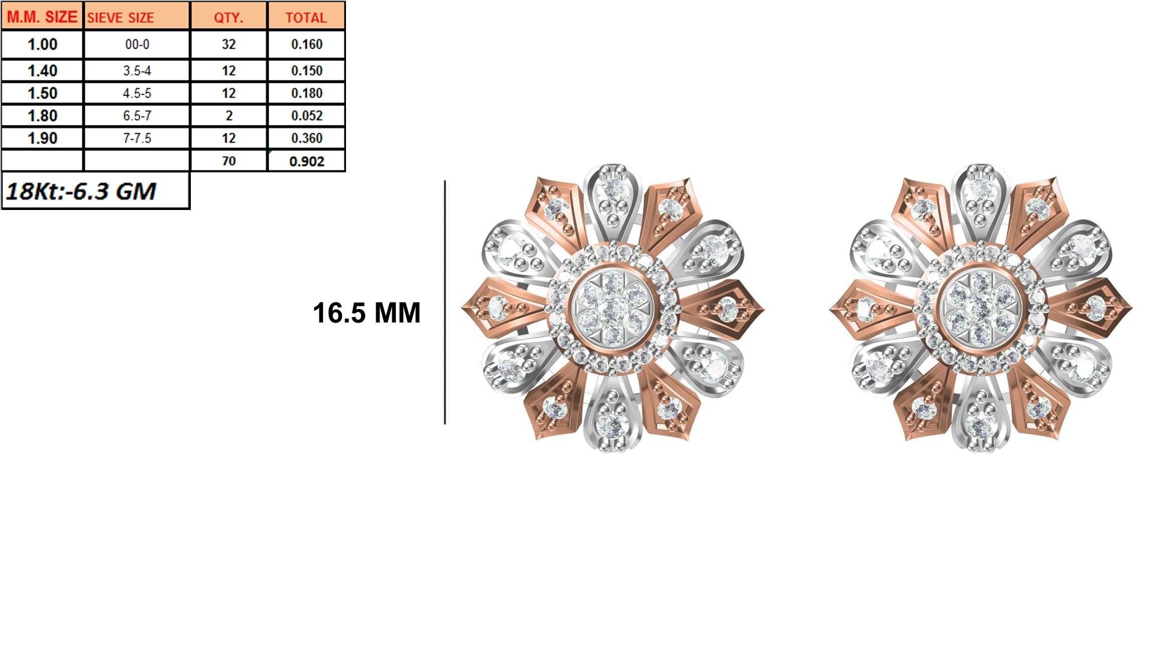 236 Women earrings jcd-Jewelcad detail bulk collection 3D print model_39