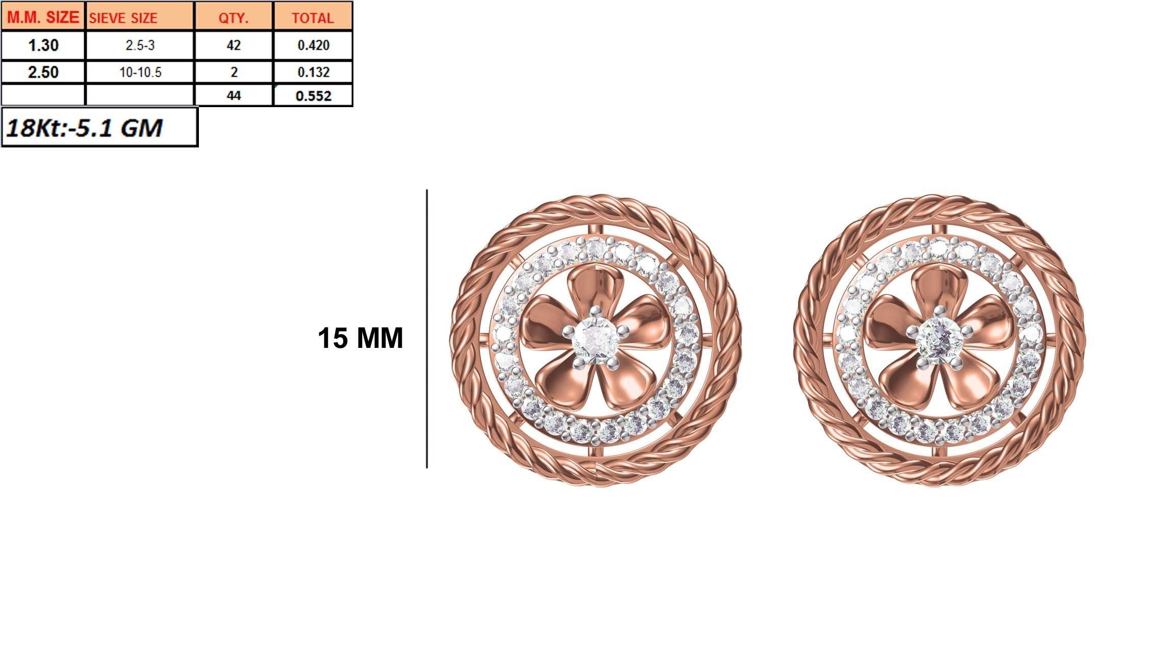 236 Women earrings jcd-Jewelcad detail bulk collection 3D print model_40