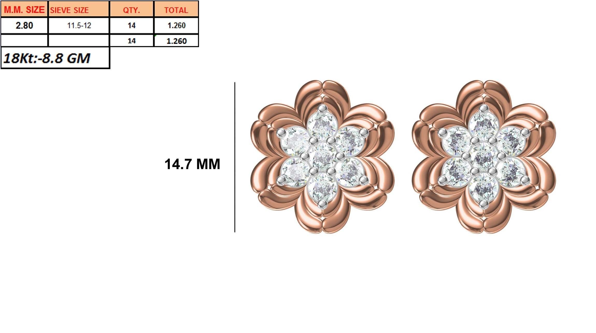 236 Women earrings jcd-Jewelcad detail bulk collection 3D print model_11