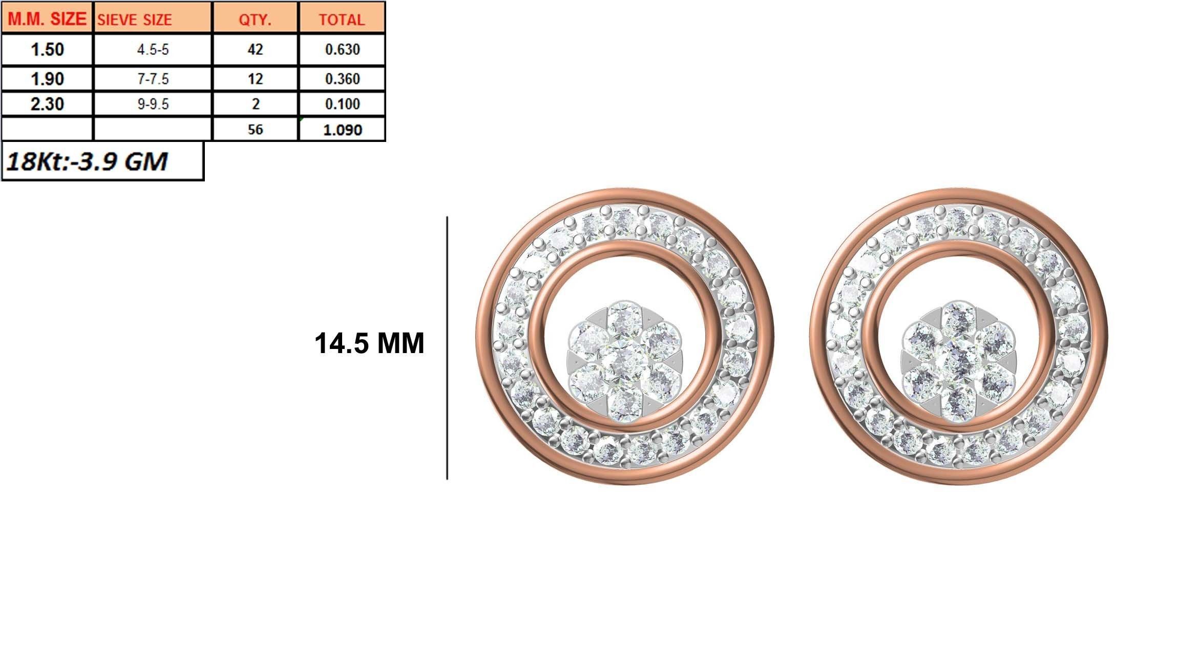 236 Women earrings jcd-Jewelcad detail bulk collection 3D print model_45