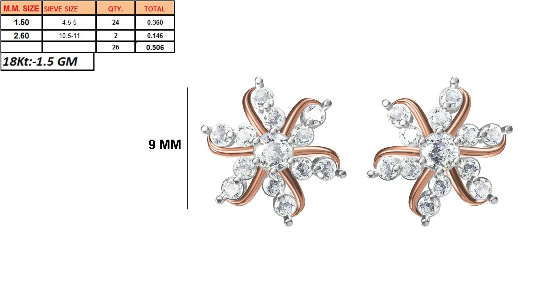 236 Women earrings jcd-Jewelcad detail bulk collection 3D print model_27