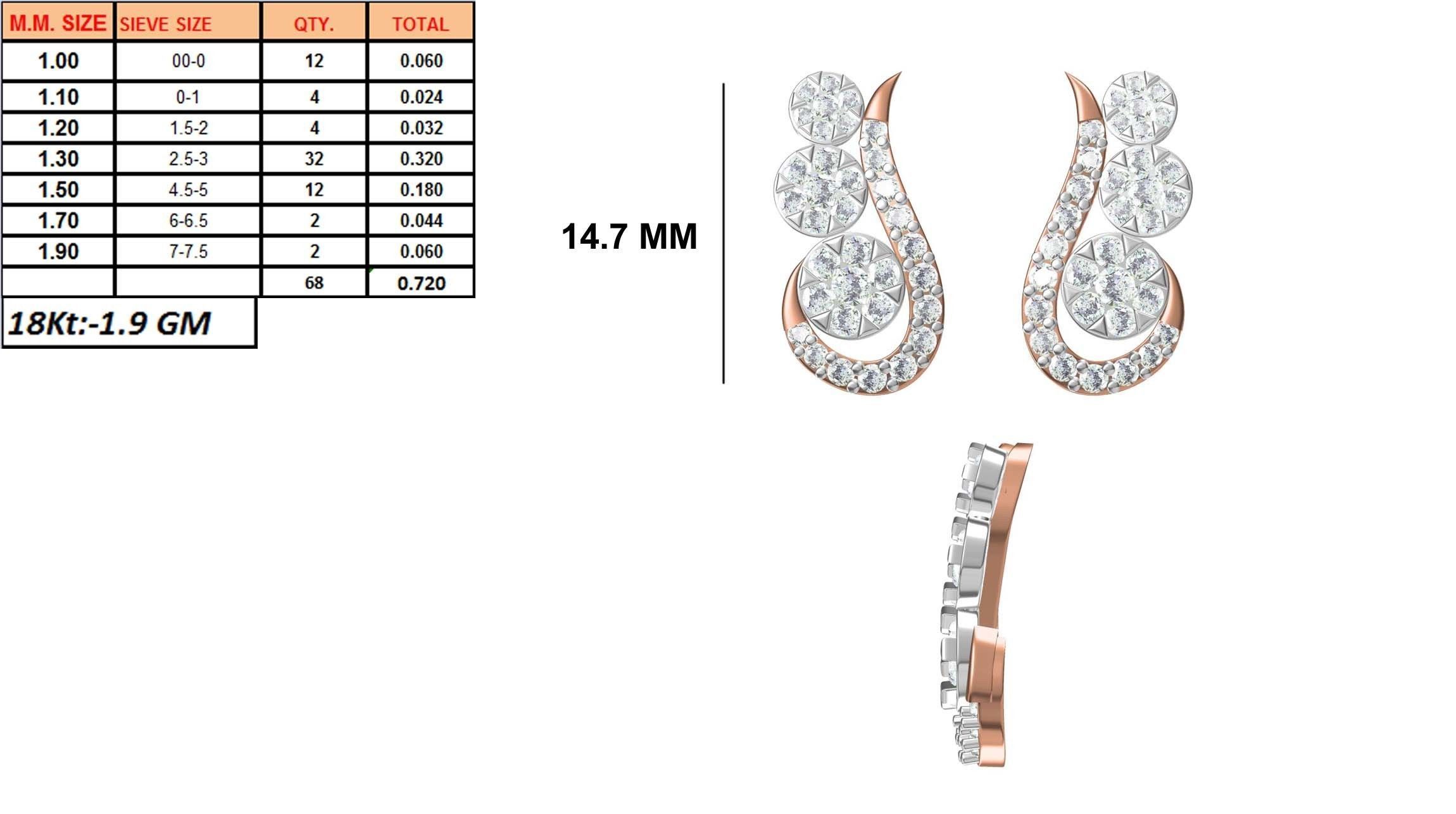 236 Women earrings jcd-Jewelcad detail bulk collection 3D print model_57