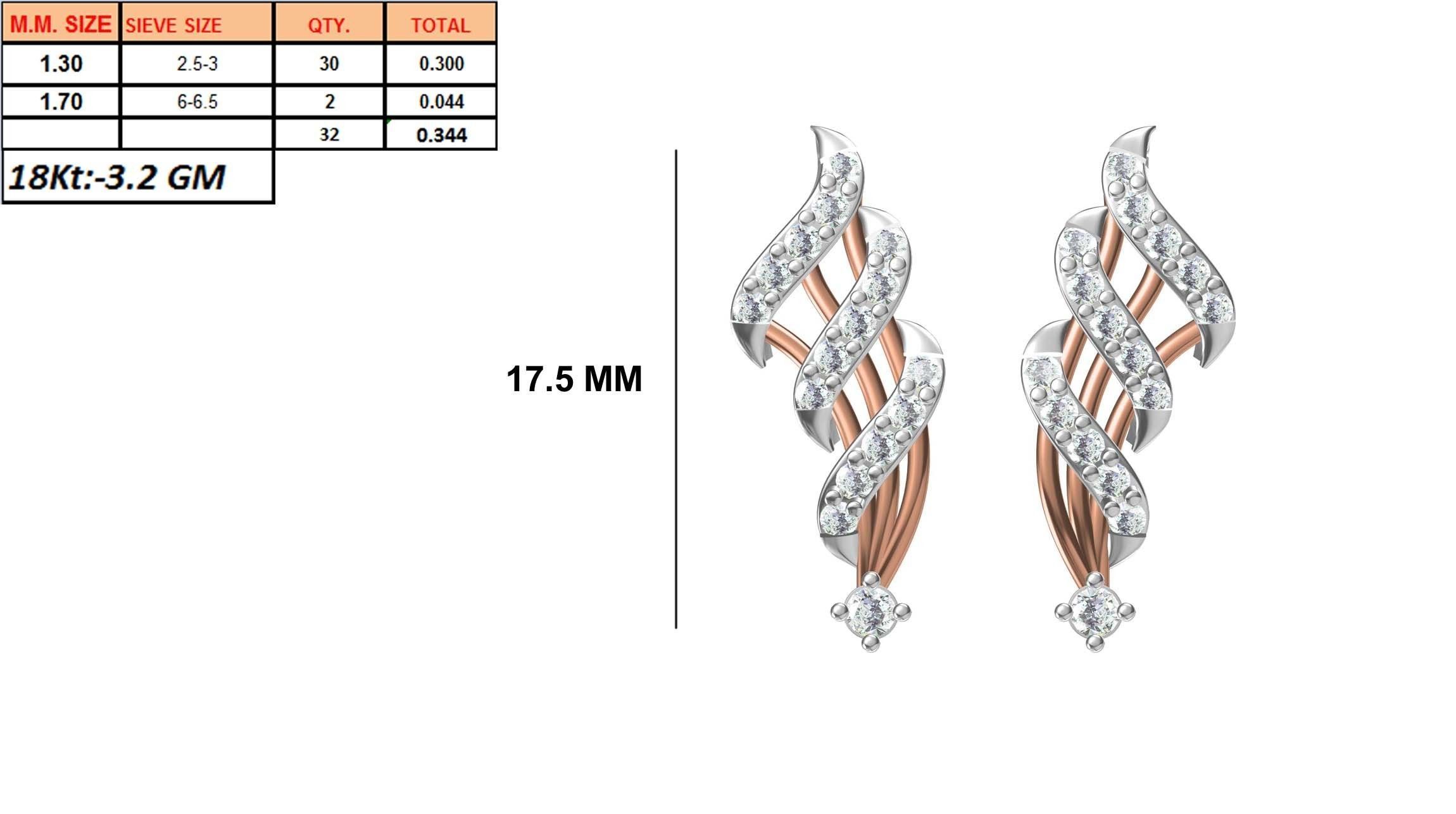 236 Women earrings jcd-Jewelcad detail bulk collection 3D print model_50