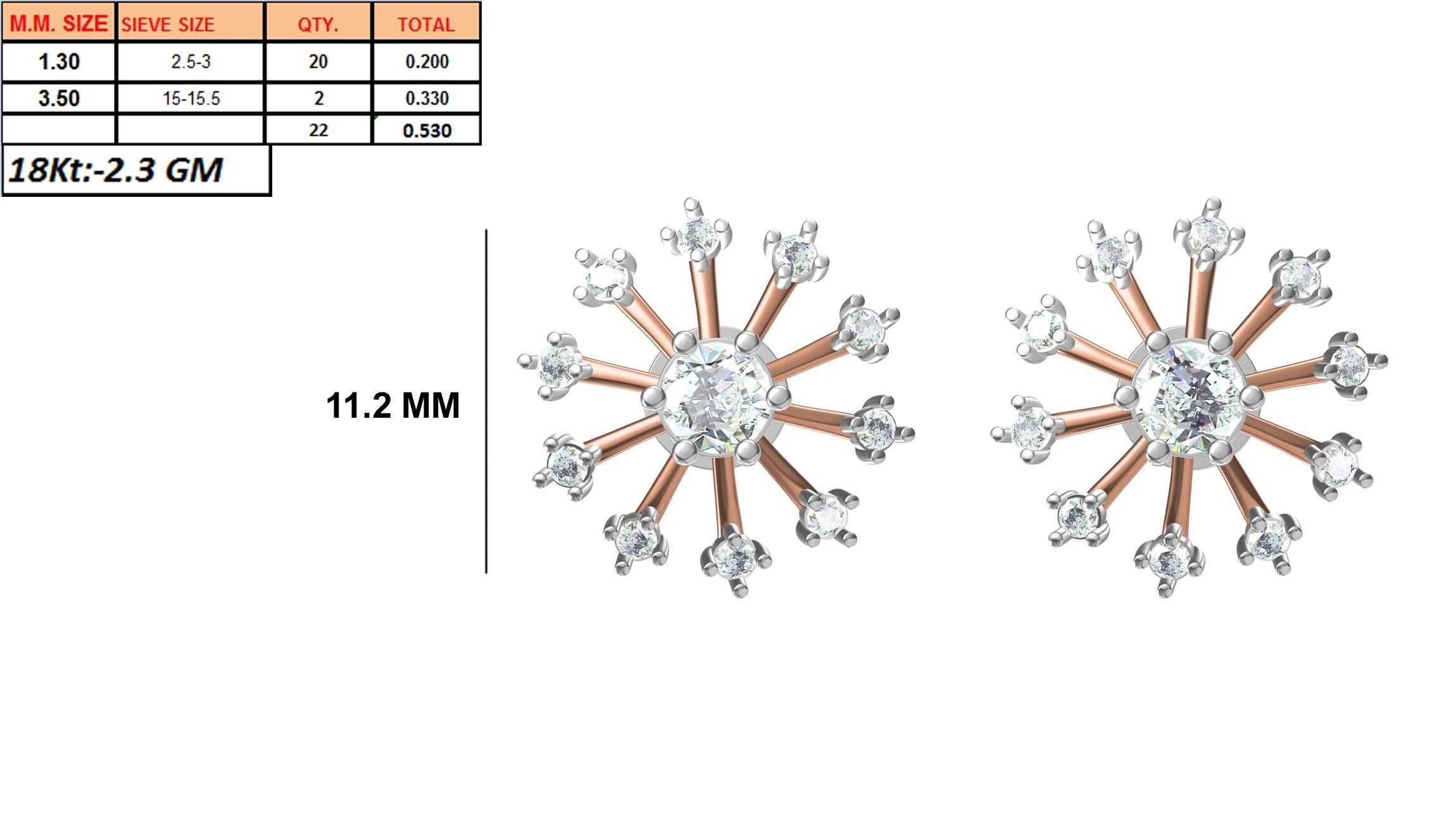 236 Women earrings jcd-Jewelcad detail bulk collection 3D print model_32