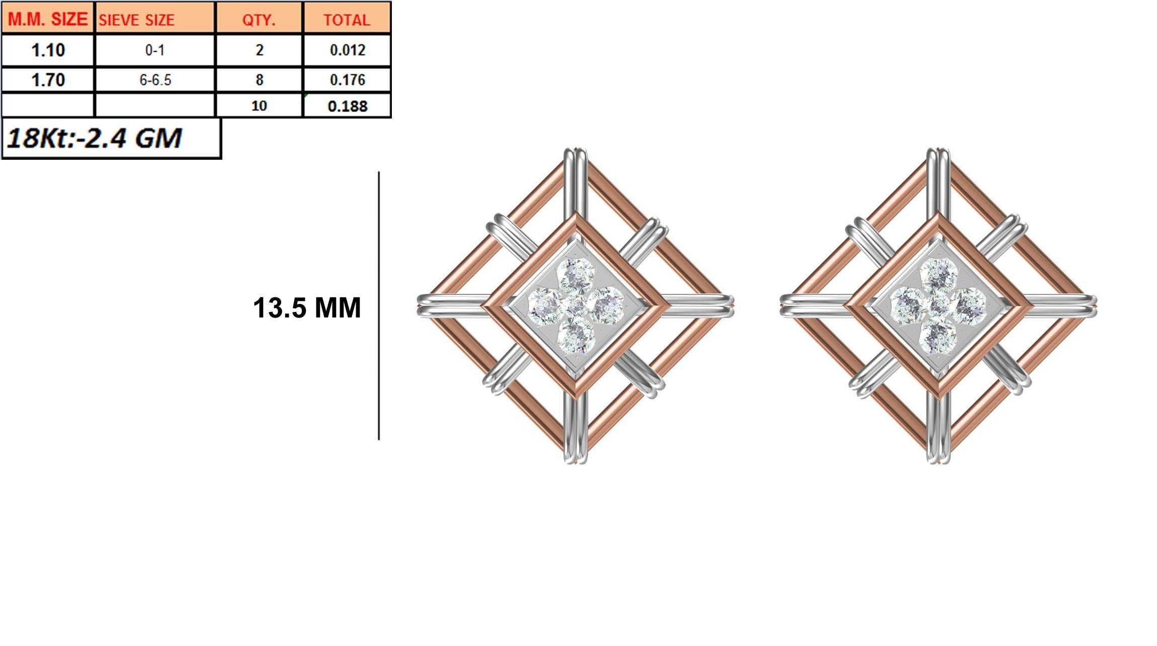 236 Women earrings jcd-Jewelcad detail bulk collection 3D print model_46