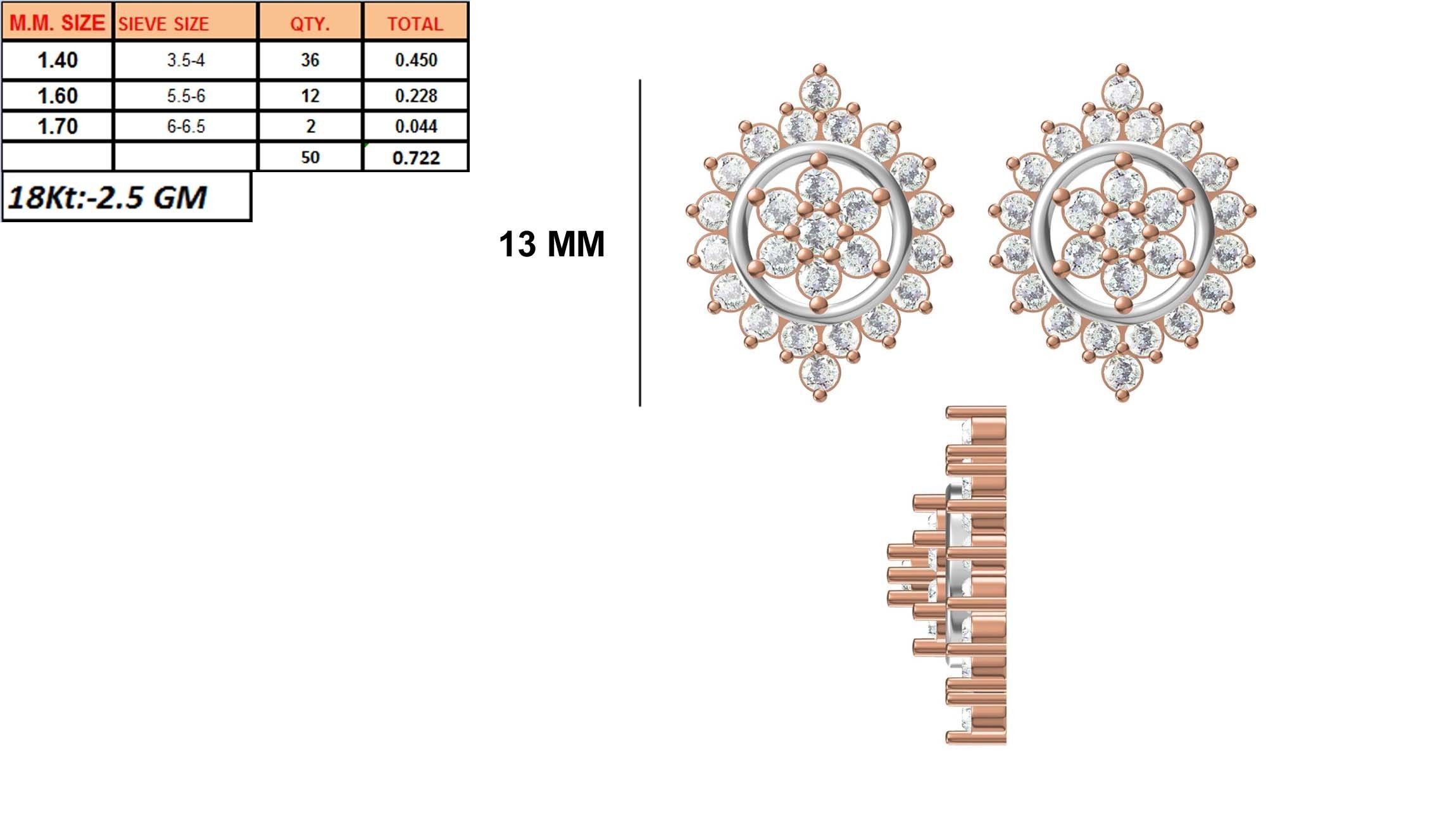236 Women earrings jcd-Jewelcad detail bulk collection 3D print model_53