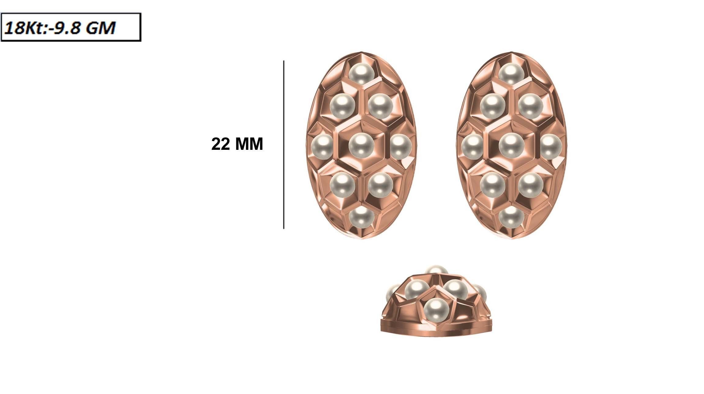 236 Women earrings jcd-Jewelcad detail bulk collection 3D print model_85