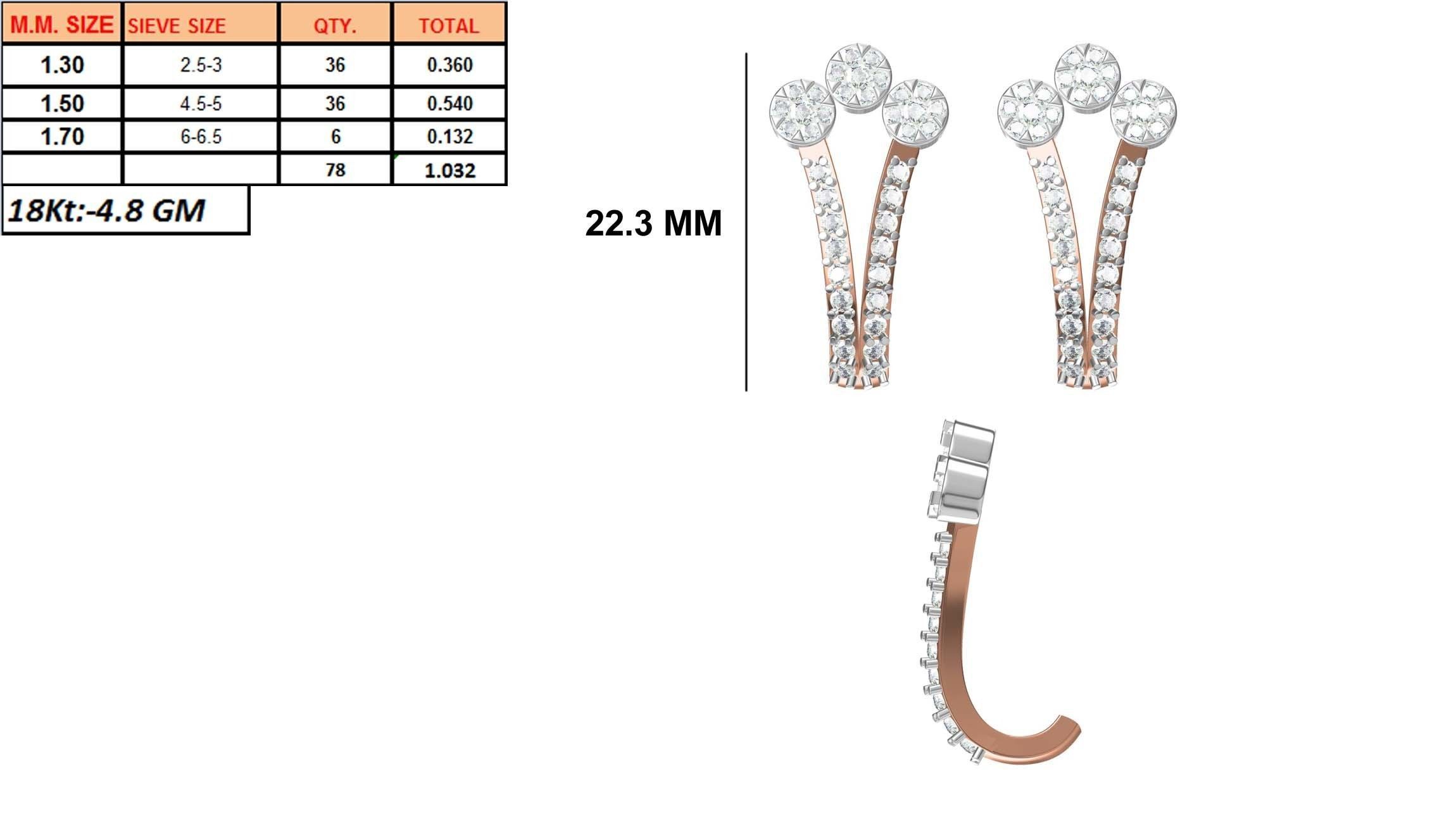 236 Women earrings jcd-Jewelcad detail bulk collection 3D print model_76