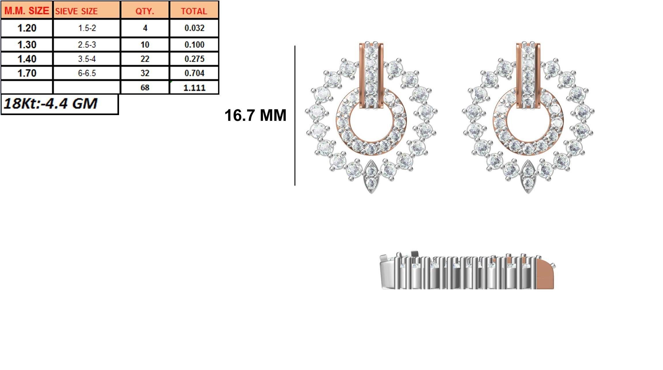236 Women earrings jcd-Jewelcad detail bulk collection 3D print model_82