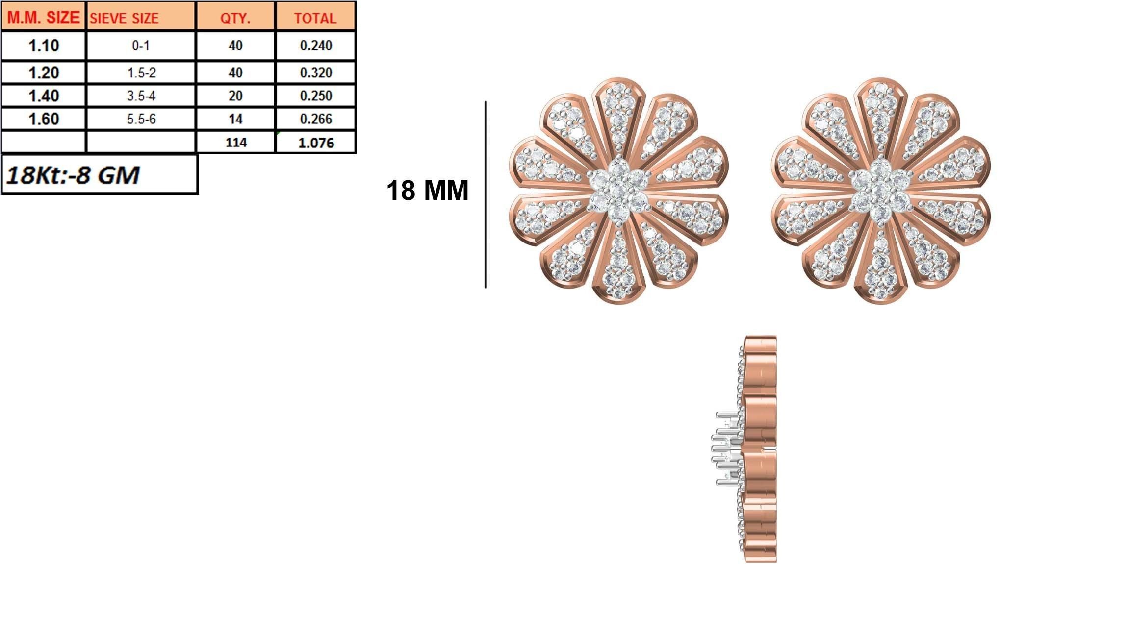 236 Women earrings jcd-Jewelcad detail bulk collection 3D print model_55