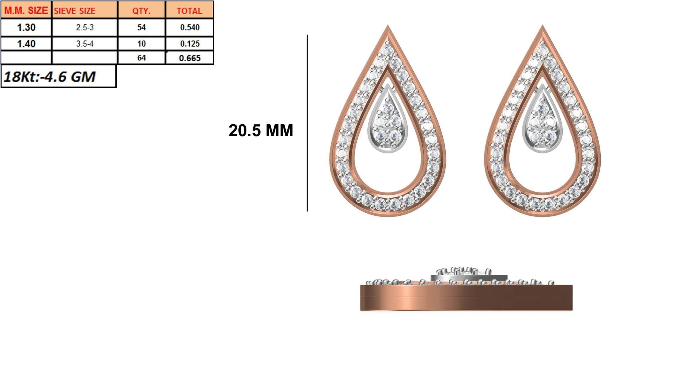 236 Women earrings jcd-Jewelcad detail bulk collection 3D print model_68