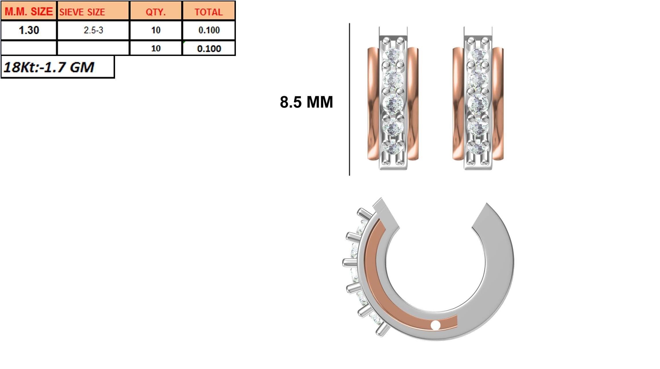236 Women earrings jcd-Jewelcad detail bulk collection 3D print model_38