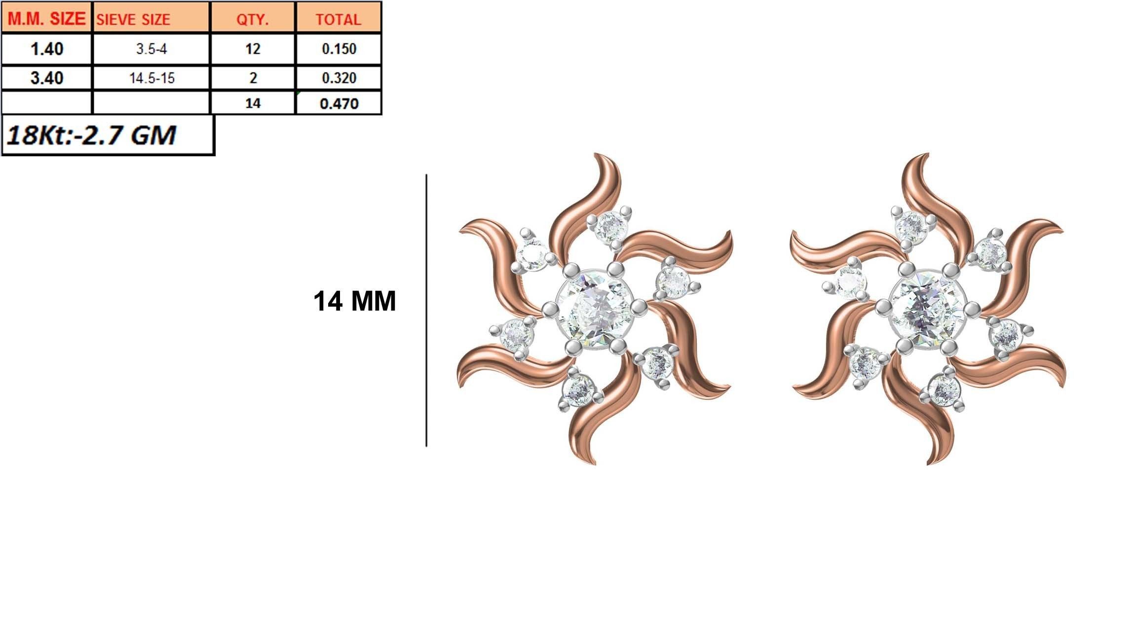 236 Women earrings jcd-Jewelcad detail bulk collection 3D print model_34