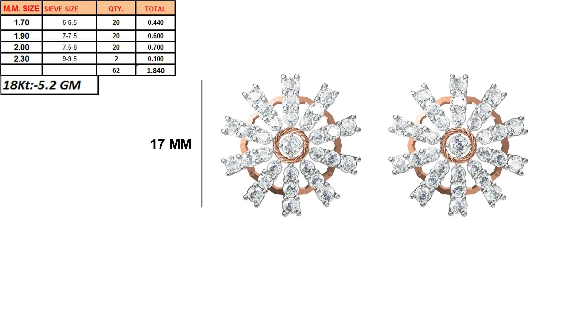 236 Women earrings jcd-Jewelcad detail bulk collection 3D print model_35
