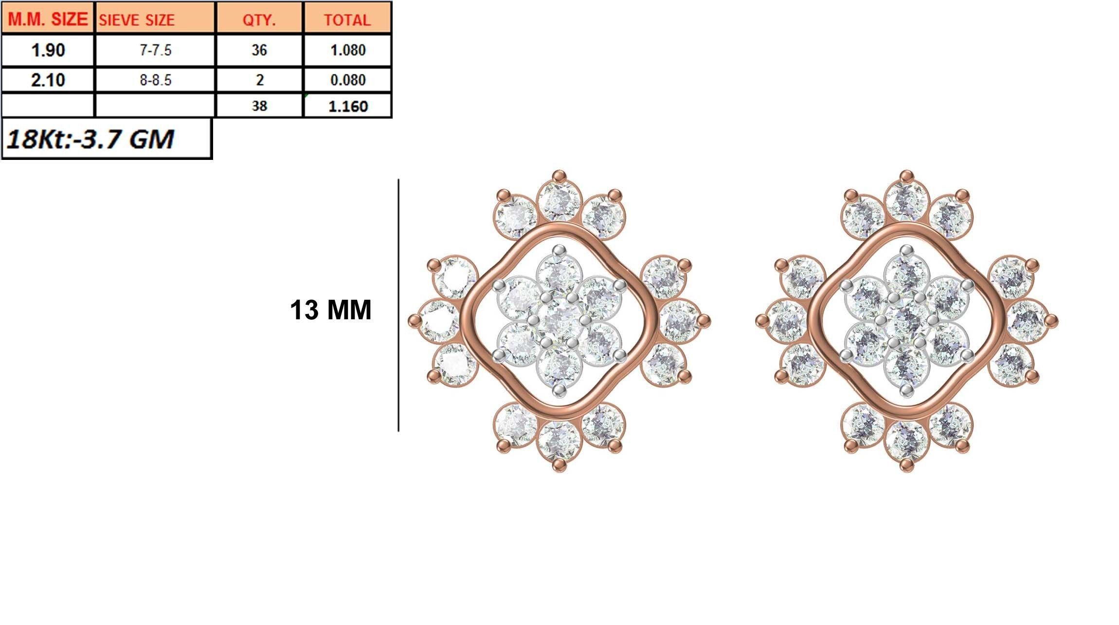 236 Women earrings jcd-Jewelcad detail bulk collection 3D print model_25