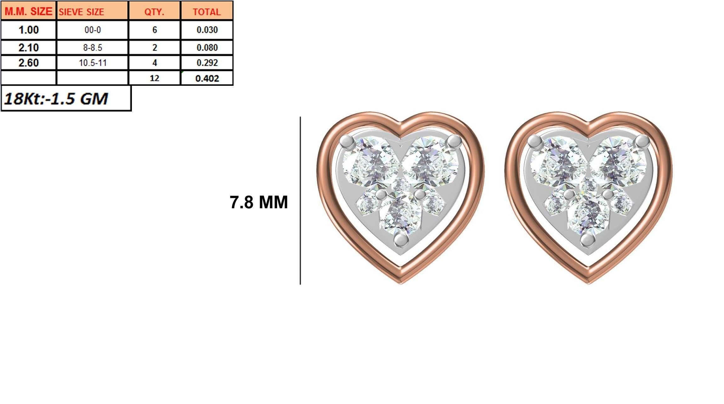 236 Women earrings jcd-Jewelcad detail bulk collection 3D print model_43