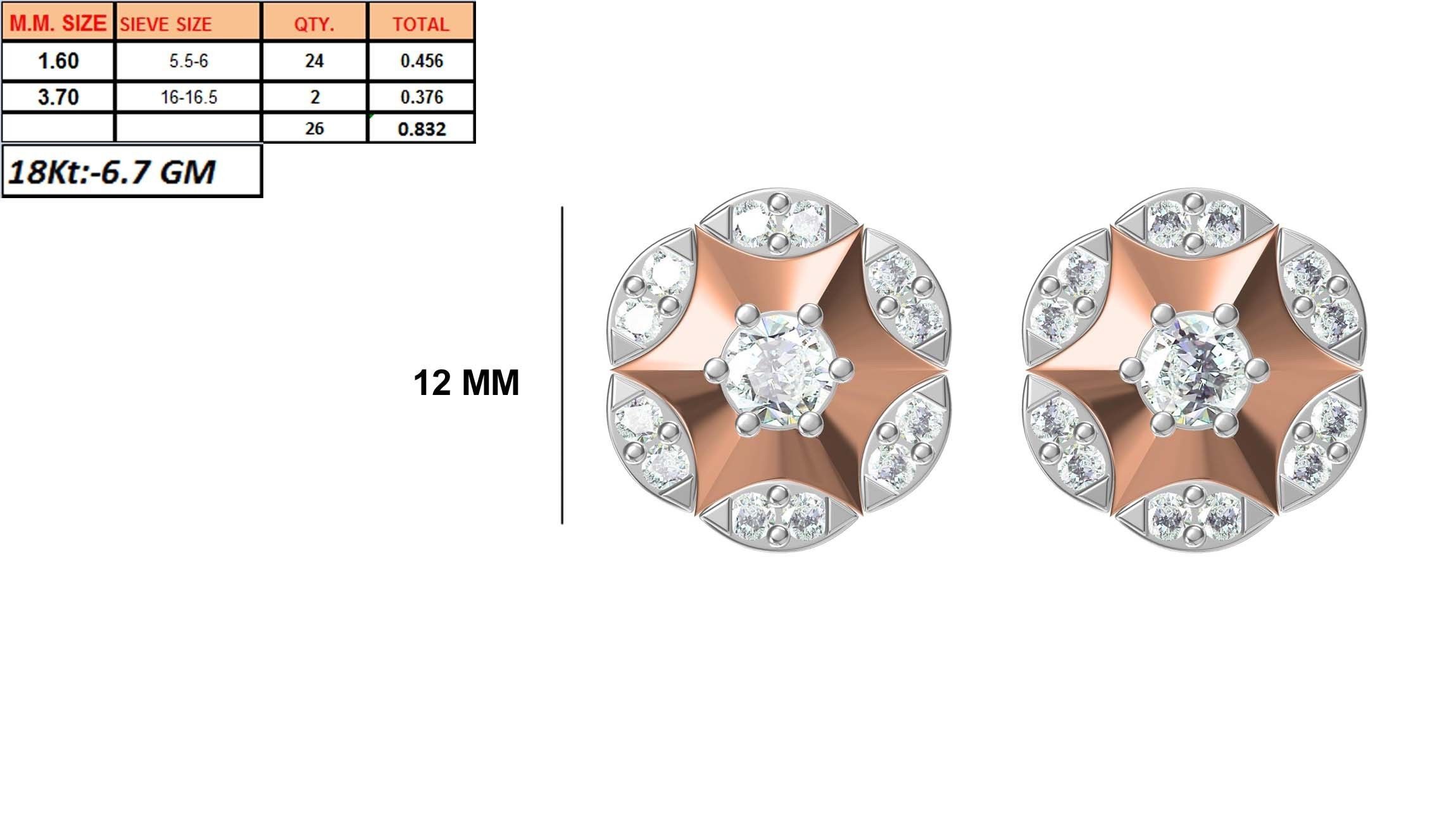 236 Women earrings jcd-Jewelcad detail bulk collection 3D print model_29