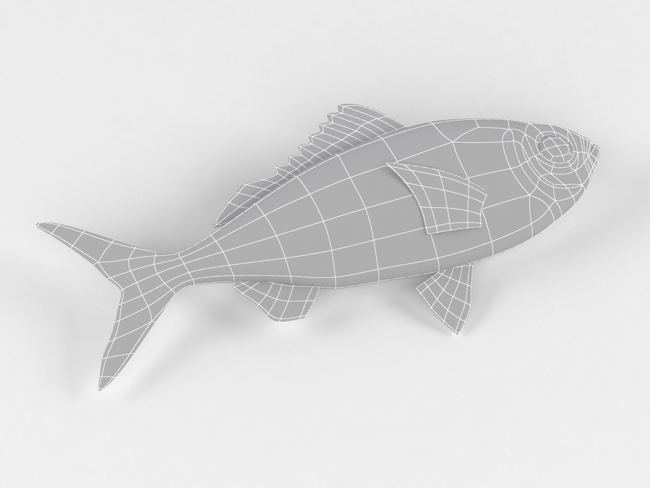 Ruby Fish 3D model_12