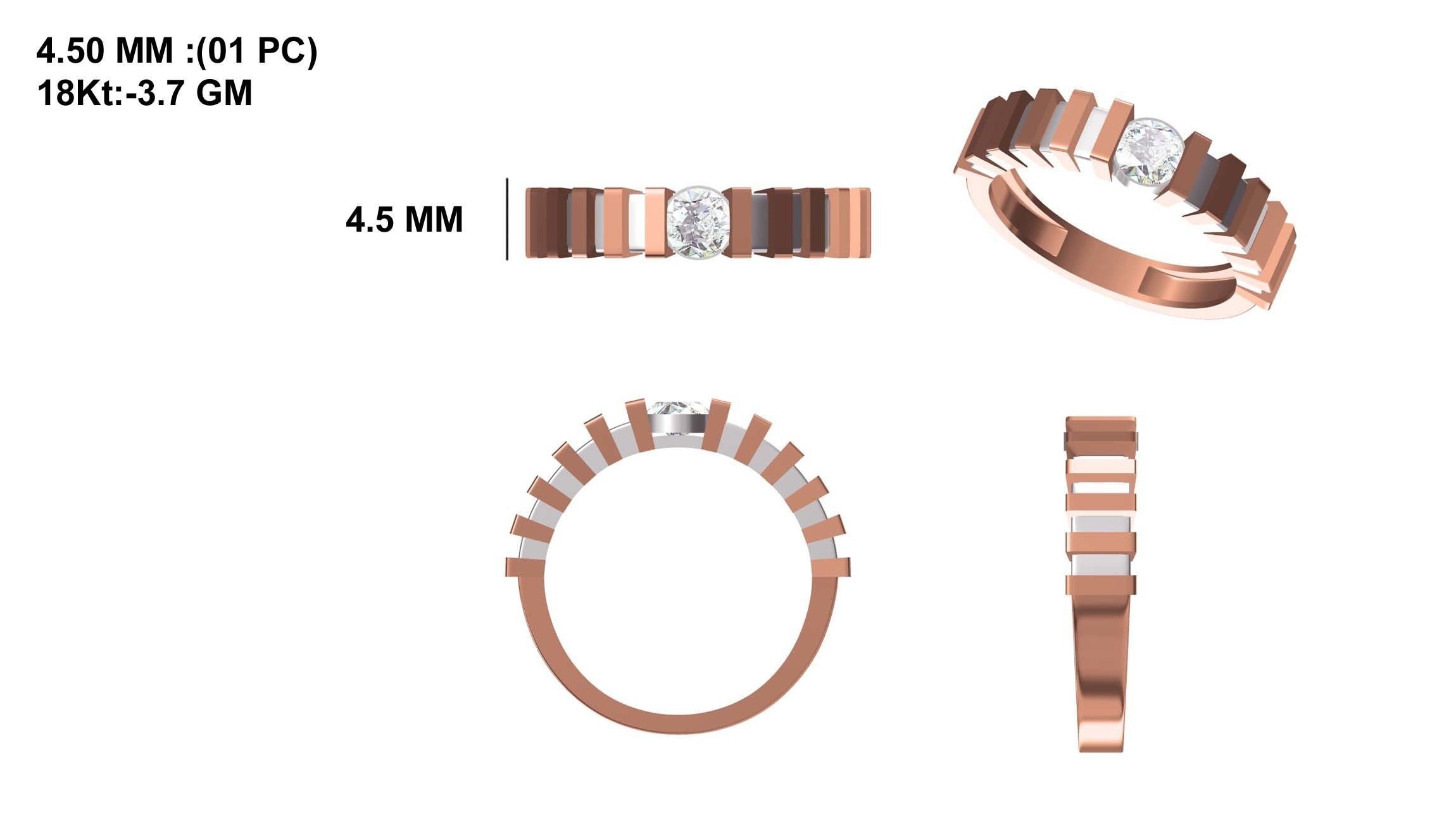 270 Women Ring jcd -jewelcad model bulk collection  3D print model_45