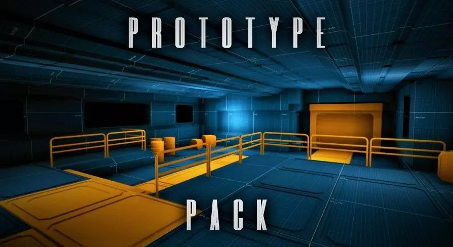 Unreal Engine - SciFi Prototype Pack Low-poly 3D model