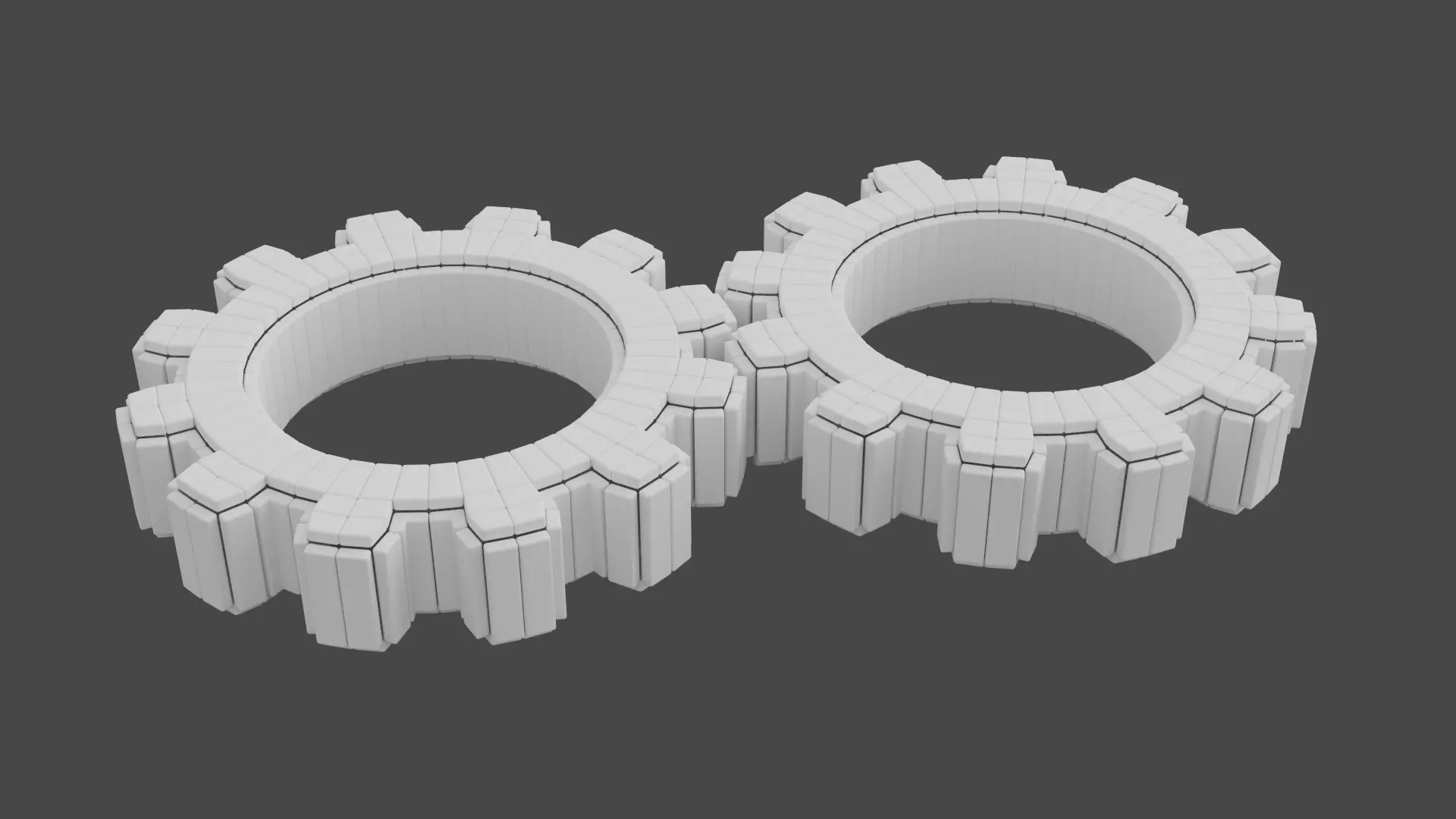 Hradsurface gears Free 3D print model